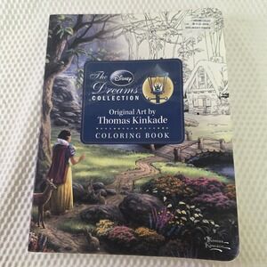 Disney Dreams Collection Thomas Kinkade Studios Disney Princess Coloring Book